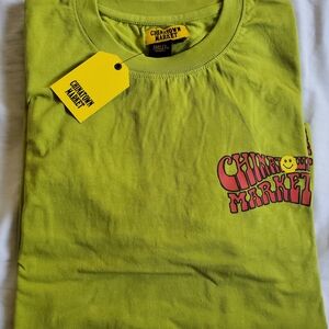 Chinatown Market Long Sleeve Tee - Green